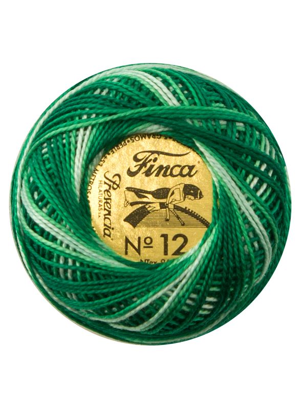 Мулине Finca №12 Perle (Жемчужное), цв. мультиколор 9840 / 1 мот. х 53 метра