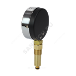 Термоманометр МД04 радиальный Дк80 0-1,6 МПа L=40мм G1/4" 120С с переходником на G1/2" ЭКОМЕРА МД04-80-G-1,6МПа-120-L-40-РИ