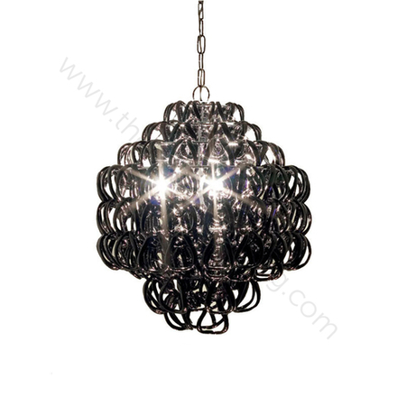 Pendant design lamp Giogali SP 60 by Vistosi (Black)