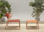 Столик кофейный Scab Design Lisa Lounge Side Table, терракотовый