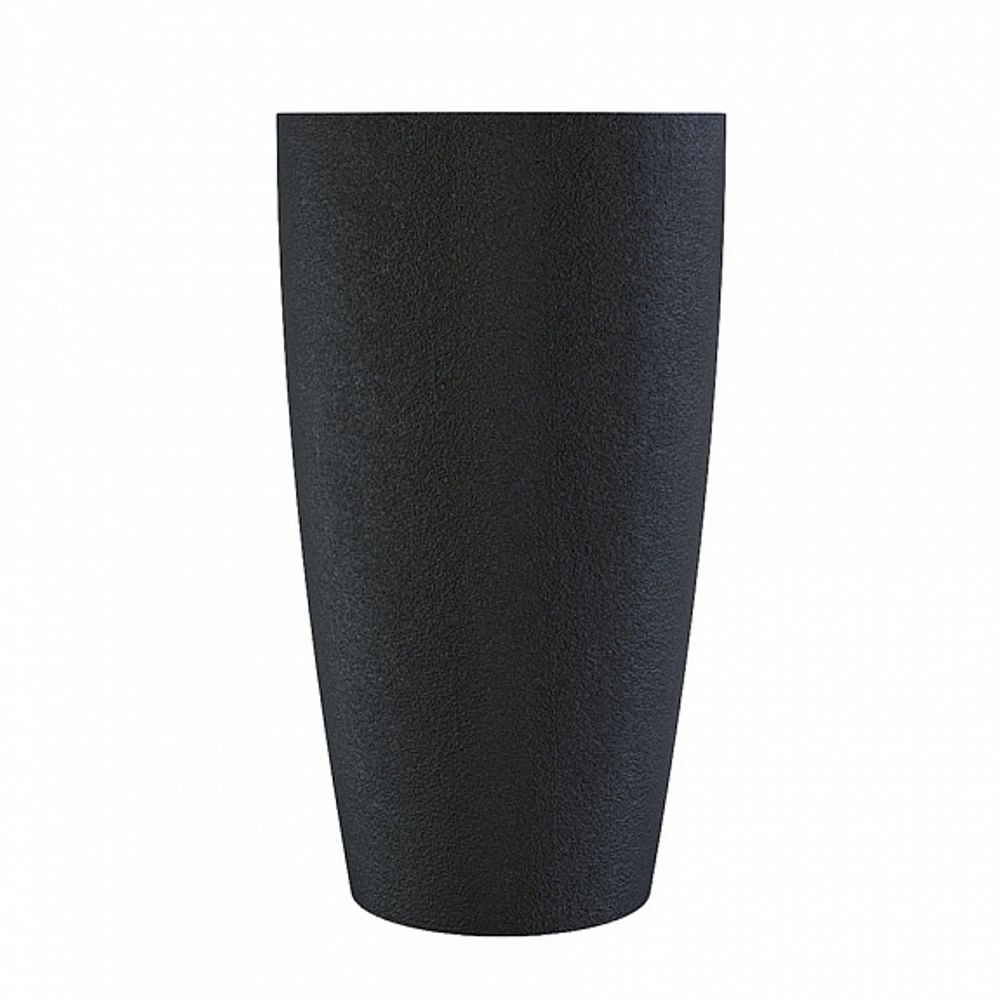 Кашпо CONUS NERO D48 H60