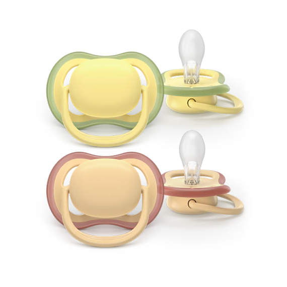 Əmzik\  Ultra air soother, 0-6m, deco neutral, 2-pack