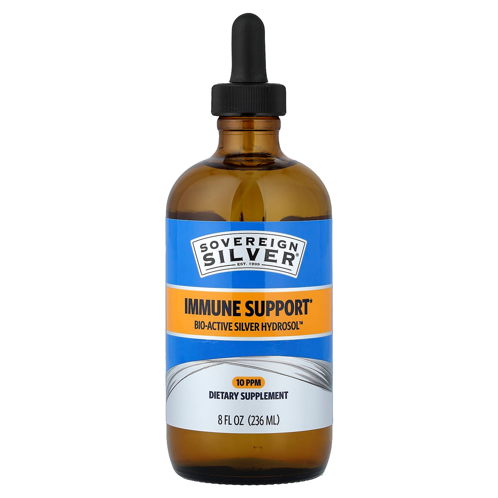 Sovereign Silver, Bio-Active Silver Hydrosol™, капли, 236 мл (8 жидк. унций)