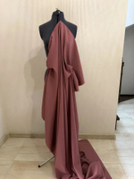 Костюмная фактурная однотонная шерсть (Gucci, 100%шерсть, Пыльная роза, 153, 301 гр/м2)