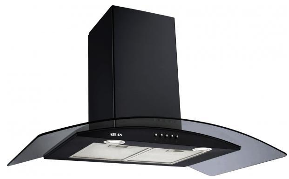 Вытяжка ATLAN 3388 A2 90см black