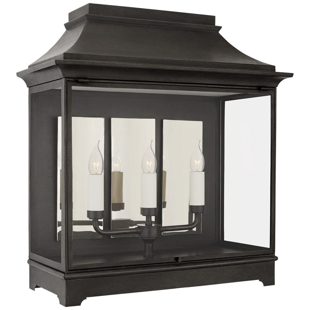 Настенный светильник Visual Comfort Rosedale Wide 3/4 Wall Lantern