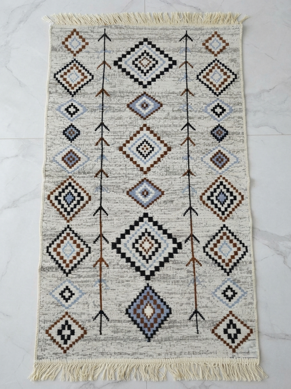 ZALEL Коврик для в/к с бахромой VOSTOK 60*120 арт. 1971