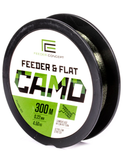 Леска монофильная Feeder Concept FEEDER & FLAT Camo 300/022
