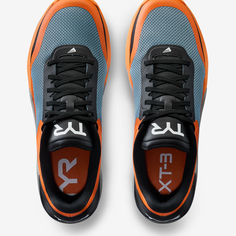 Кроссовки мужские TYR CXT-3 TRAINER (Оранжево-Серые)