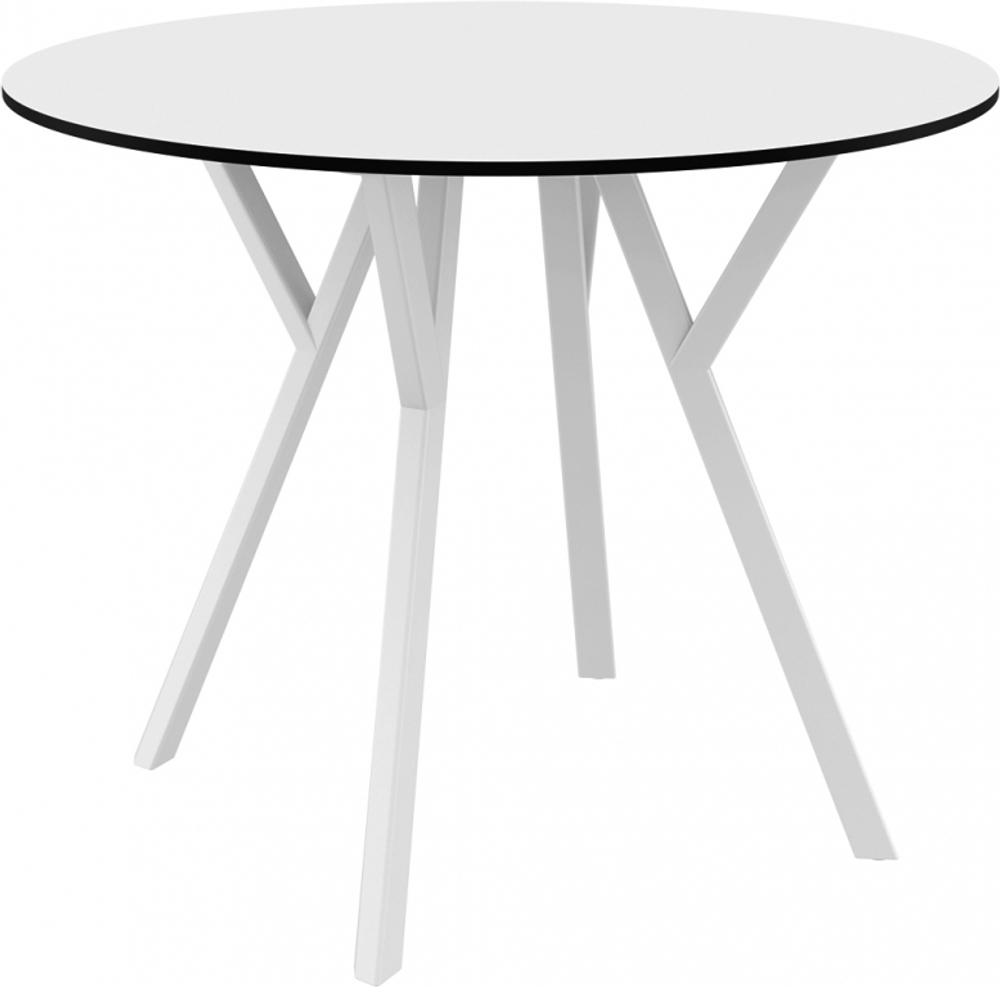 Стол пластиковый Siesta Contract Max Table Ø90, белый