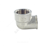 Угольник латунь никель переходной Ду 25х15 (1"х1/2") ВР/ВР SantechSystems