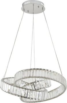Люстра подвесная LED 80W 3000К-6500К 4020/09/06P хром Vintage Stilfort