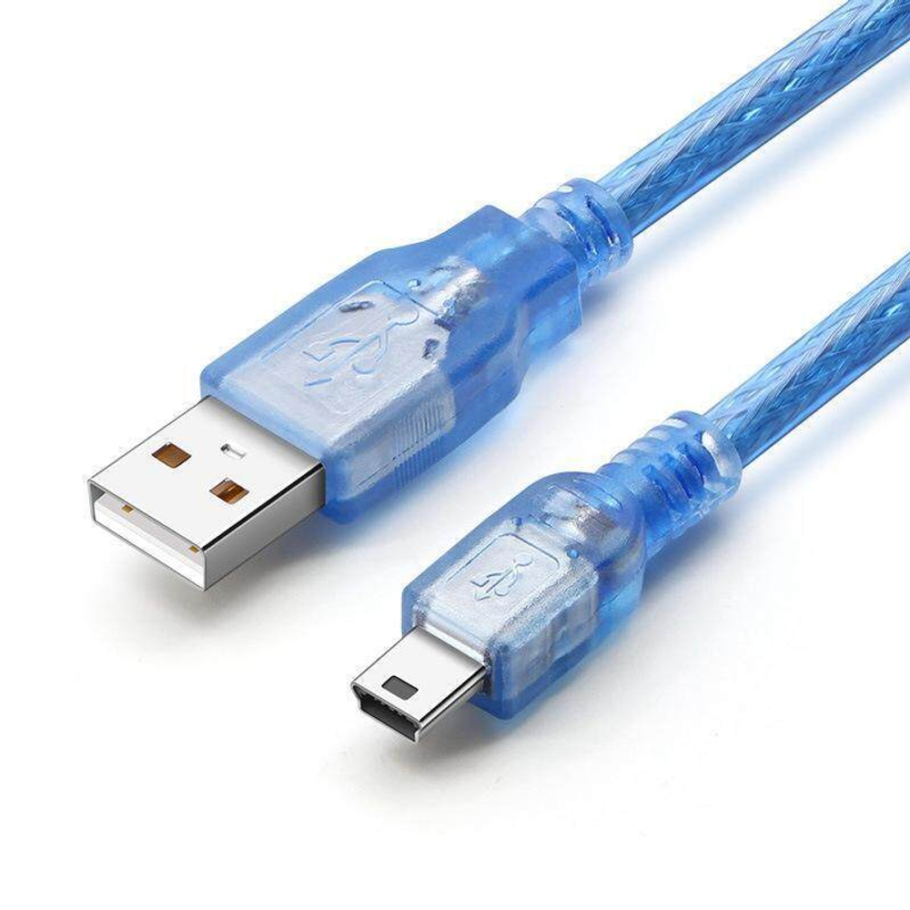 Шнур USB - USB-mini - 30 см