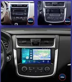 Магнитола для Nissan Teana 2014-2016 (L33) (поддержка кругового обзора) - Kuberg OL-9665 QLed+2K, Android 12, Быстрая, CarPlay, 4G SIM-слот