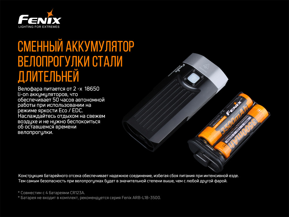 Велофара Fenix BC30 v2.0