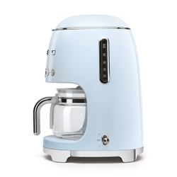 Кофеварка капельная Smeg Стиль 50-х годов голубая