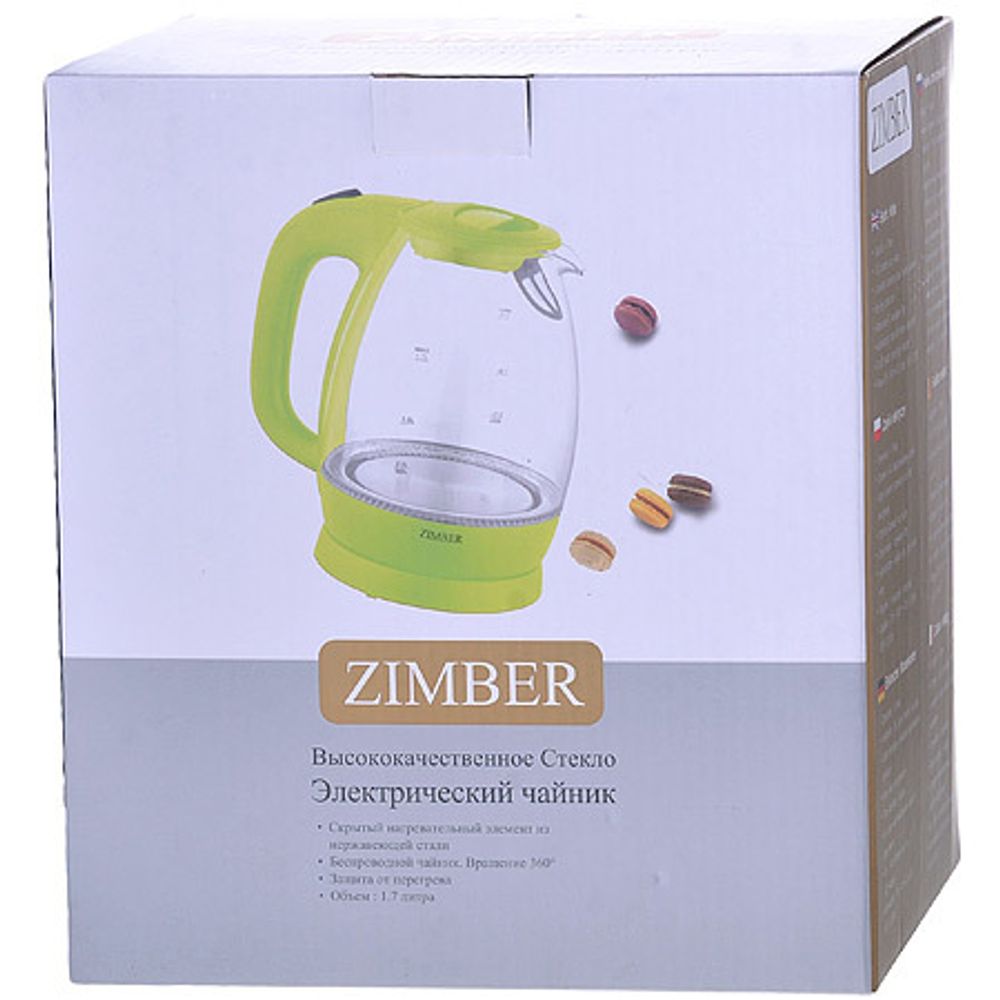Чайник электрический ZIMBER ZM-11176 1,7 л