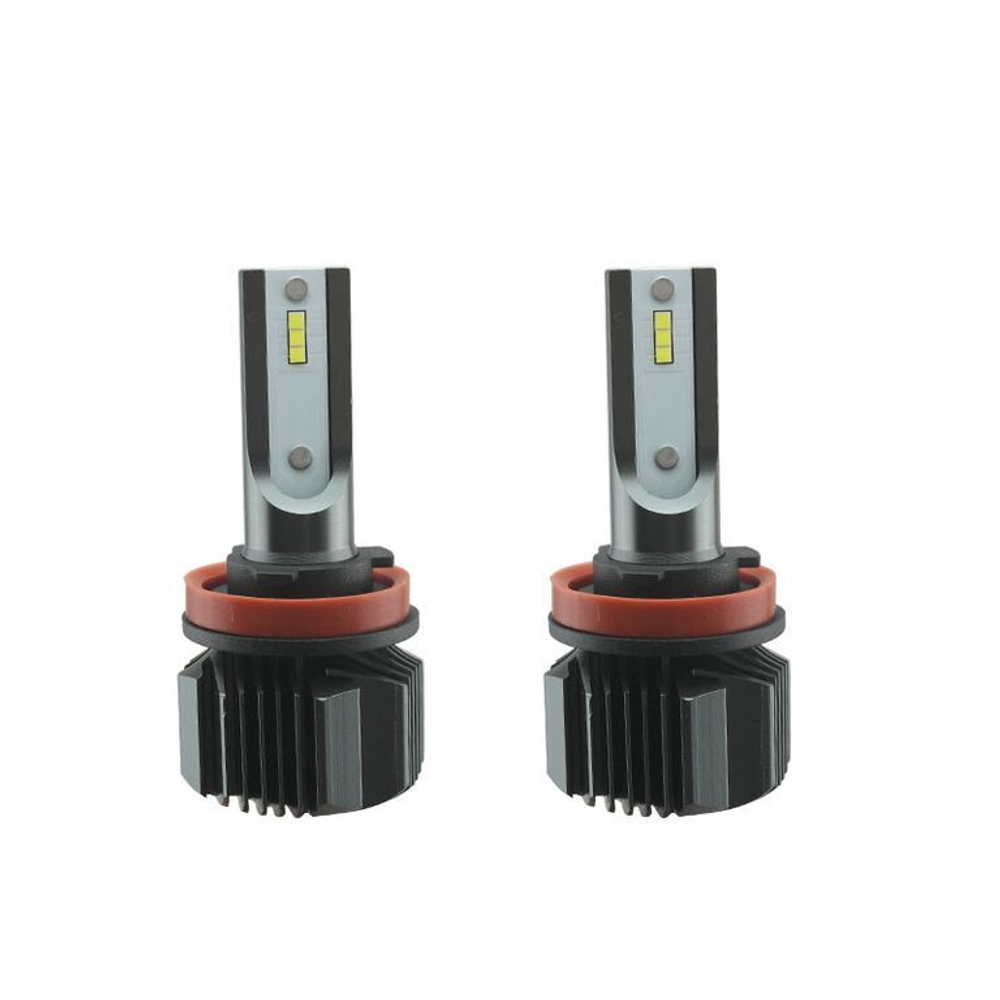 Светодиодные лампы E5 H8/H11 (ip68), 12v 25w 3500Lm 6000K, Seoul CSP Y19 (комплект, 2шт)