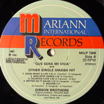 Gibson Brothers ‎– "Que Sera Mi Vida" And Other Single Smash Hit (Скандинавия 1980г.) Т