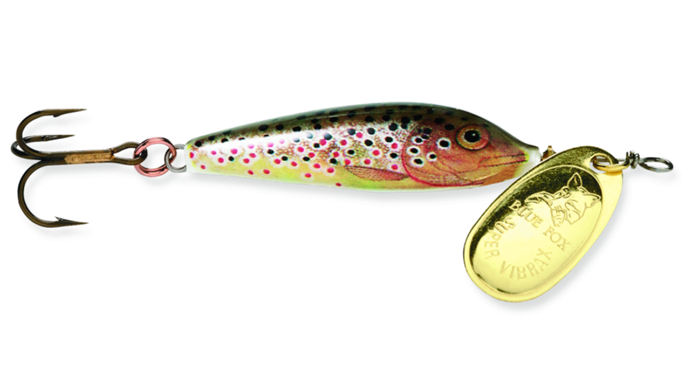 Блесна Blue Fox Vibrax Minnow Spin №2, цвет TR