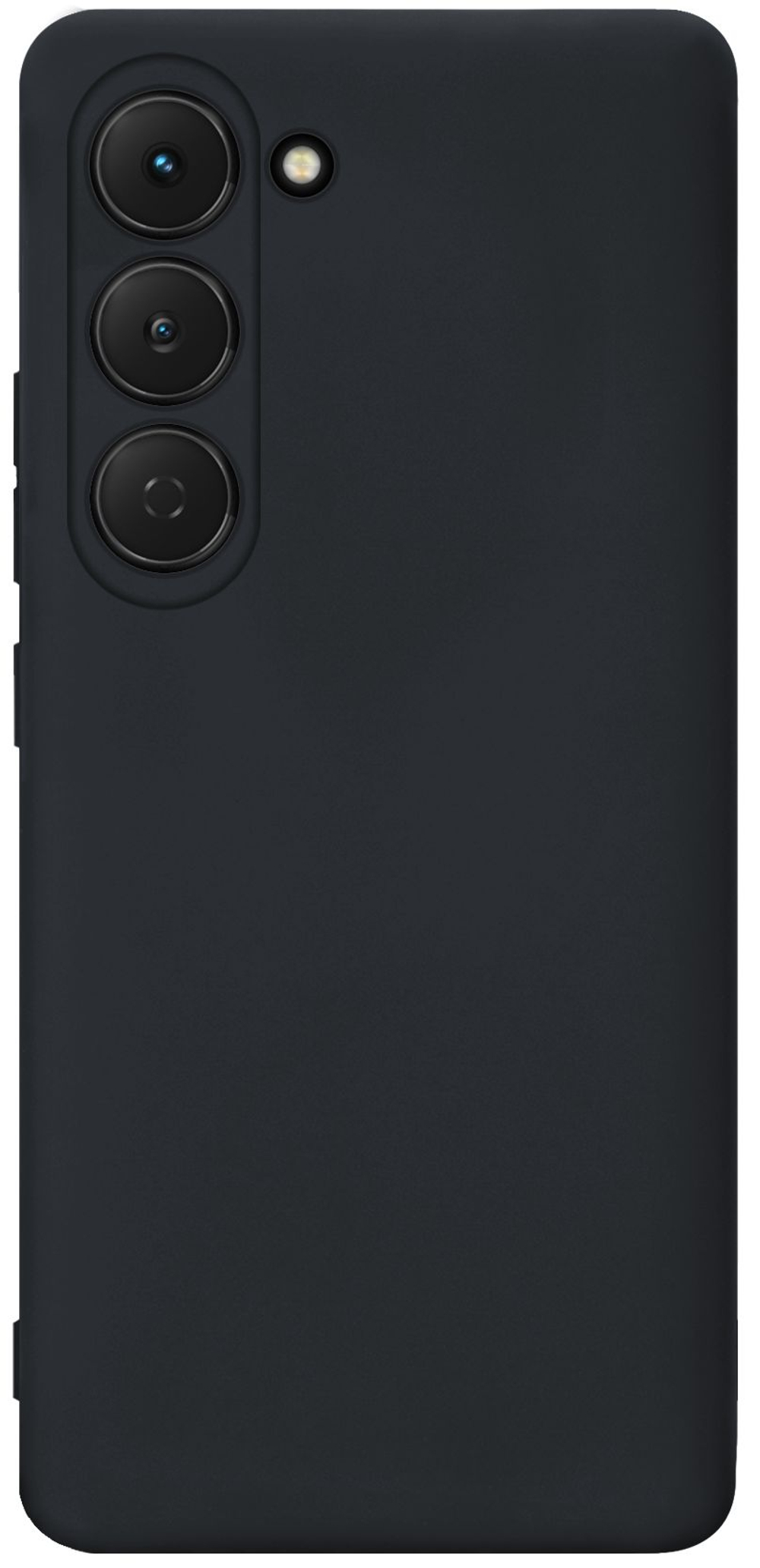 Мягкий Soft Touch чехол из силикона для TECNO SPARK 40 PRO с бархатной подкладкой