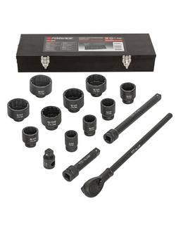 Набор инструментов ударных 15пр., 1''(12гр.) Forsage F-8141-9MPB