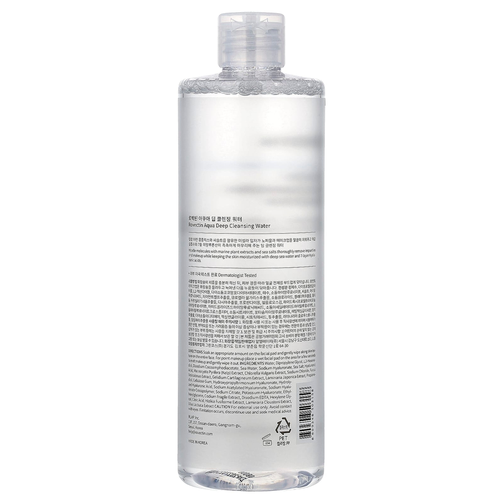 Rovectin, Глубоко очищающая вода, 400 мл (13,53 жидк. унц.)