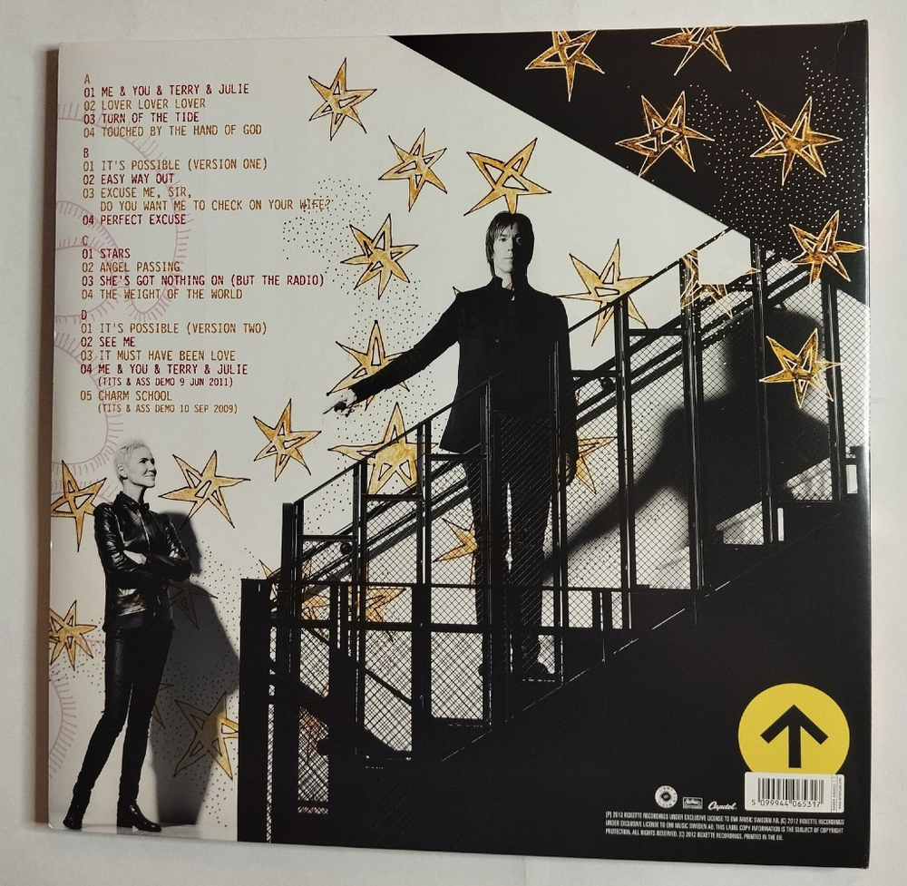 Винтажная виниловая пластинка LP Roxette Travelling (Europe 2012) (Red Vinyl)