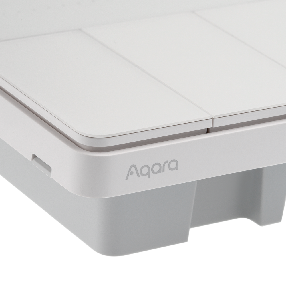 AQARA Умный настенный выключатель Z1 Pro (3 клавиши),цвет: белый, модель ZNQBKG44LM_wh