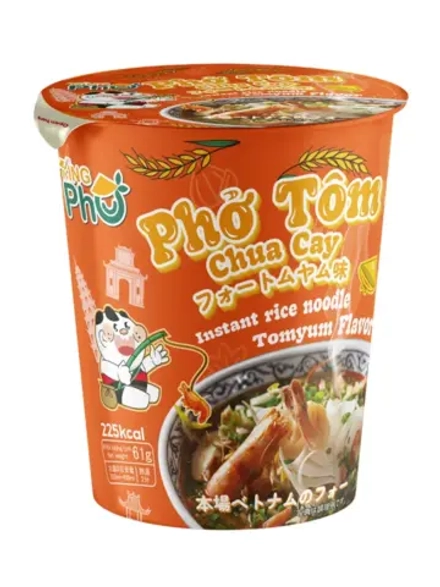 Рисовая лапша Pho King со вкусом Том Ям 61 г