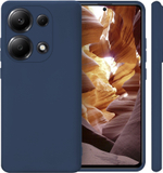 Мягкий Soft Touch чехол из силикона для XIAOMI REDMI NOTE 13 PRO 4G / POCO M6 PRO 4G с бархатной подкладкой