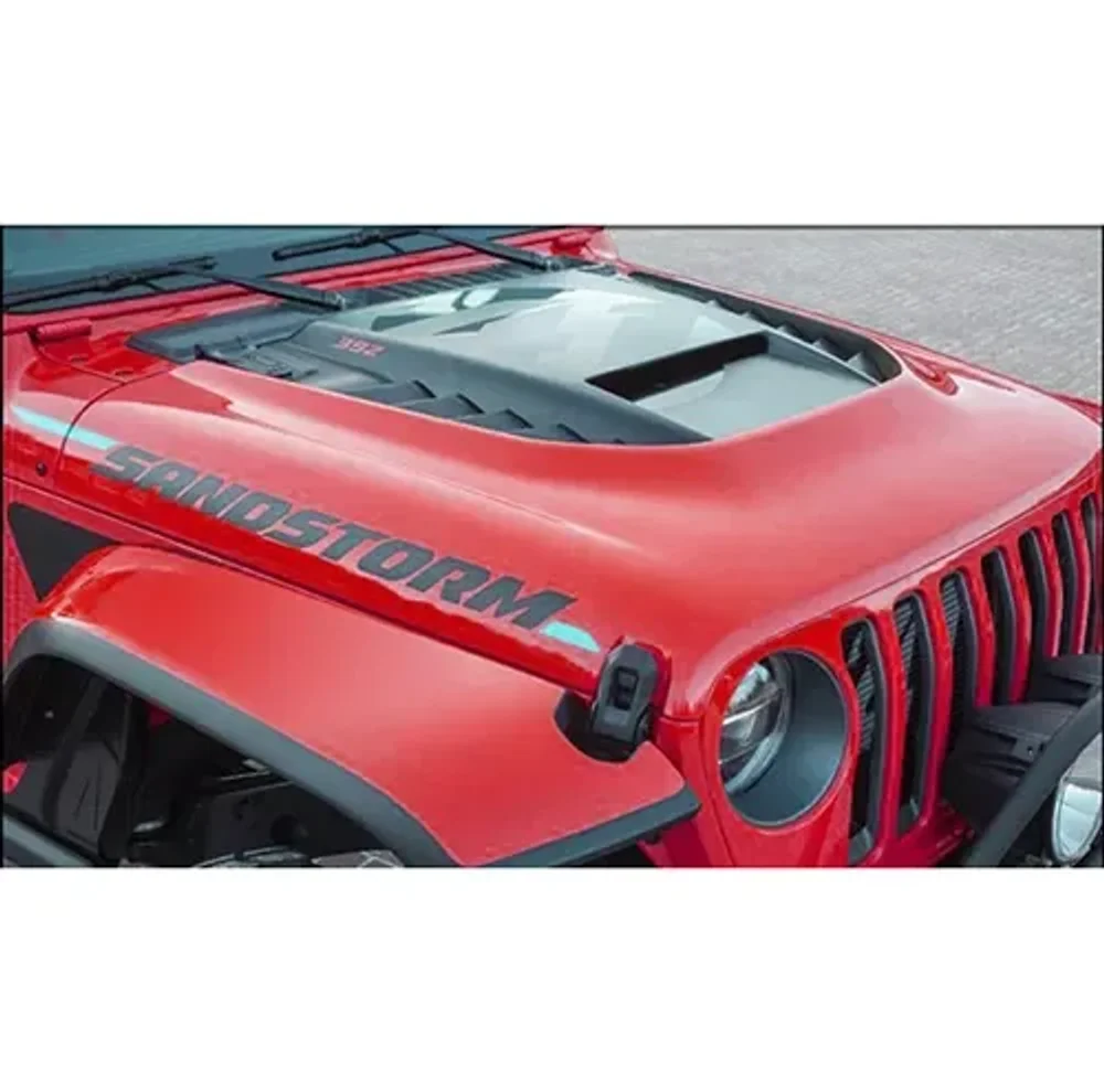 Капот для Jeep Wrangler JL 2017-2023 и Jeep Gladiator 2019+ Джип Вранглер Гладиатор обвес