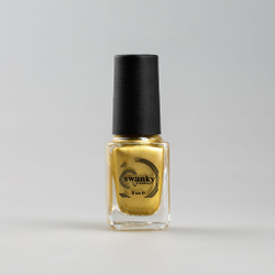 Swanky Stamping Лак для стемпинга M07 холодное золото, 6мл