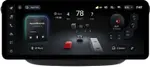 Магнитола для Hyundai Solaris 2 2017-2022 / Solaris HS (без штатной КЗВ, рамка черная матовая) - Teyes CC4PRO монитор 12.3" 2K QLED + рамка 9, Android 13, Быстрейшая, Snapdragon 778G, ИИ, CarPlay, DSP, 4G SIM-слот