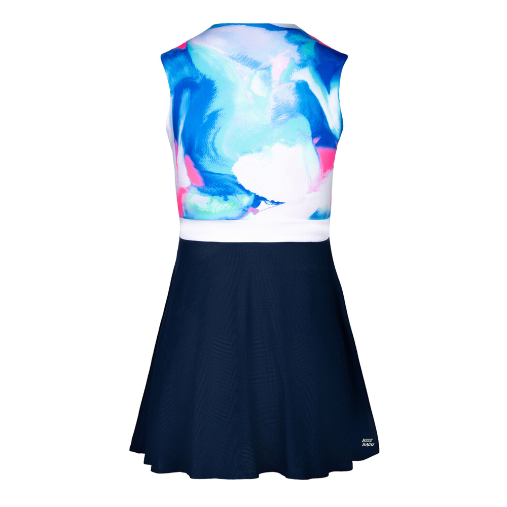 Женская теннисное платье BIDI BADU Jala Tech 2in1 Dress Women - Dark Blue, Multicoloured