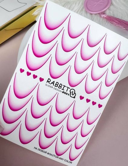Слайдер для ногтей CrazyShine Rabbit 089