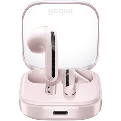 Беспроводные наушники Xiaomi Redmi Buds 6 Active, Transparent Pink (Розовый) M2344E1 (BHR8395GL)