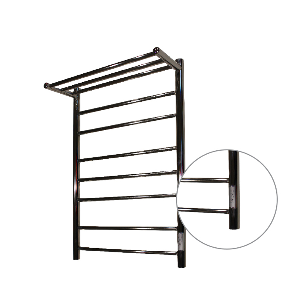 Полотенцесушитель MELODIA 50*80 П-7 2*3*2 сухой ТЭН 102Вт MTRSHE5080