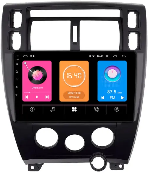 Магнитола для Hyundai Tucson 2004-2009 - GT10-1065 на Android 10