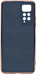 Стильный глянцевый чехол для XIAOMI REDMI NOTE 11 PRO 4G/5G с кольцом-подставкой и бархатной подкладкой
