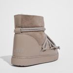 Высокие комбинированные кеды INUIKII Sneaker Classic Grey на меху
