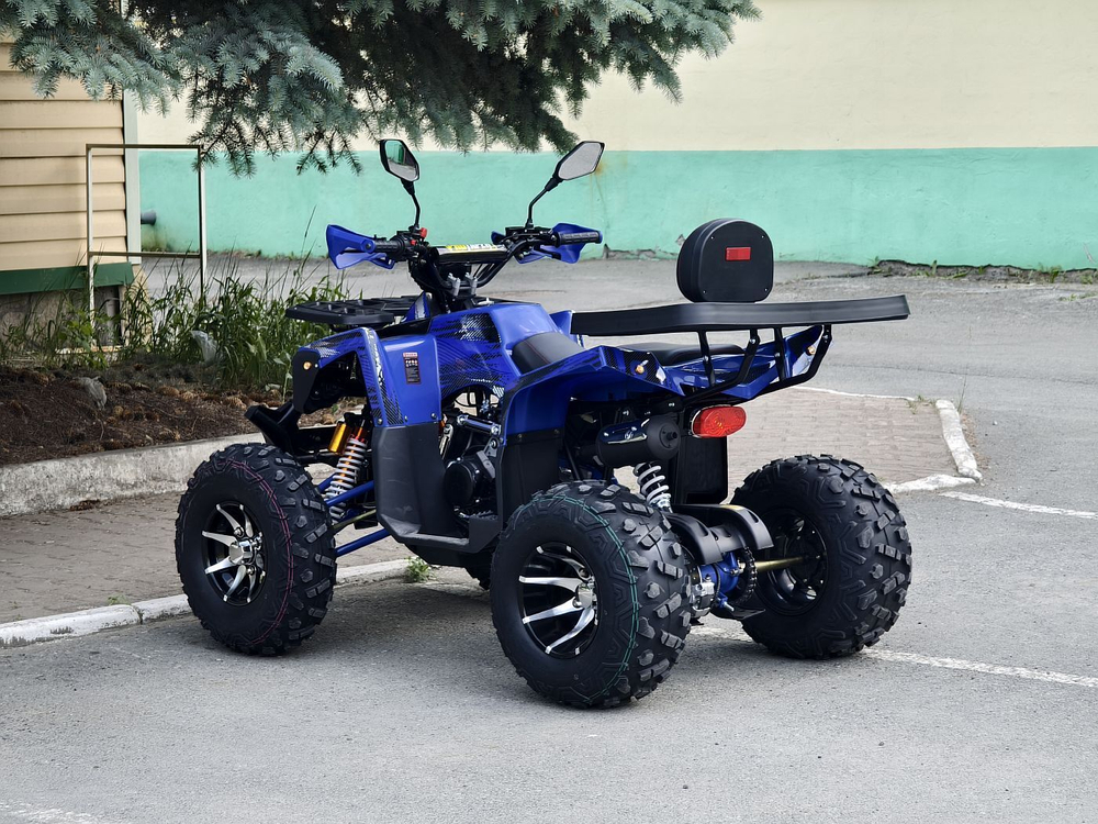 Комплект запчастей (Машинокомплект) для сборки квадроцикла LION 200R синий