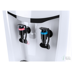 Кулер Ecotronic K21-LF white-black с холодильником