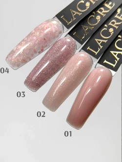 Набор NUDE MIX 01 гели для наращивания ногтей