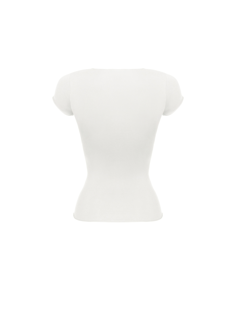 white tee