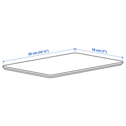 IKEA KUGGIS  (ИКЕА КУГГИС)  -  Крышка - бамбук 18х26 см