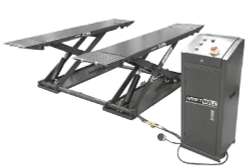 Подъёмник ножничный KraftWell KRW3TN короткий шиномонтажный г/п 3000 кг