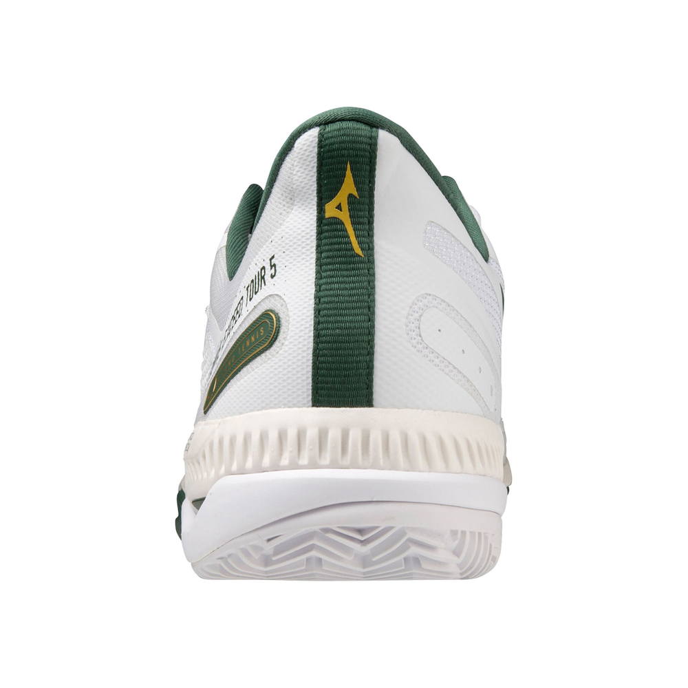 Мужские теннисные кроссовки Mizuno Wave Exceed Tour 5 Clay Court Shoe Men - White, Dark Green