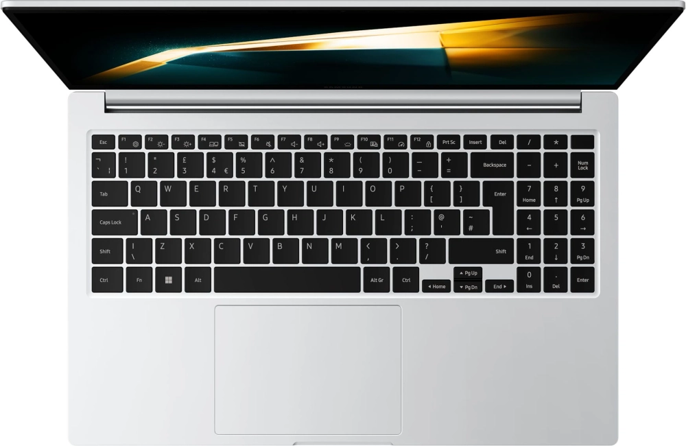 Ноутбук Samsung Galaxy Book 4 NP750 Core 5 120U 16Gb SSD512Gb Intel Graphics 15.6" PLS FHD (1920x1080) Windows 11 Home English silver WiFi BT Cam (NP750XGK-KS2IN)