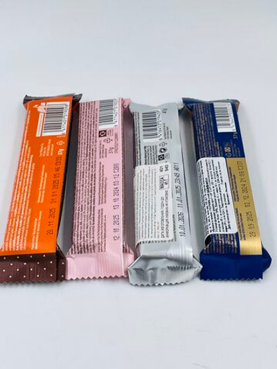 Fazer набор шоколадных батончиков 4 вкуса: Fazerina-Geisha-Fazermint-Трюфель (3 шт.х37 г, 1 шт.х41 г) 152 г